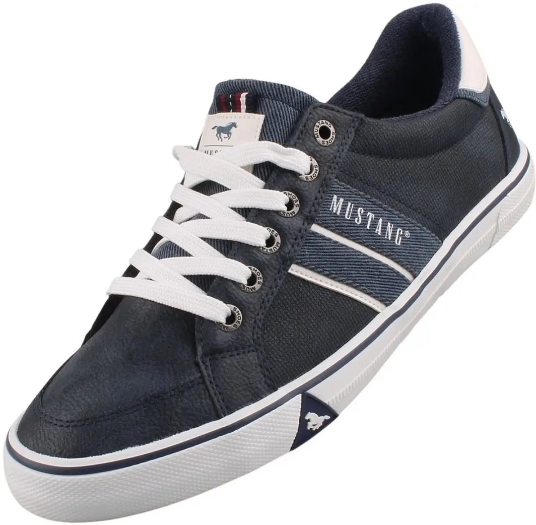 Mustang herensneaker blauw 26M0191001-navy