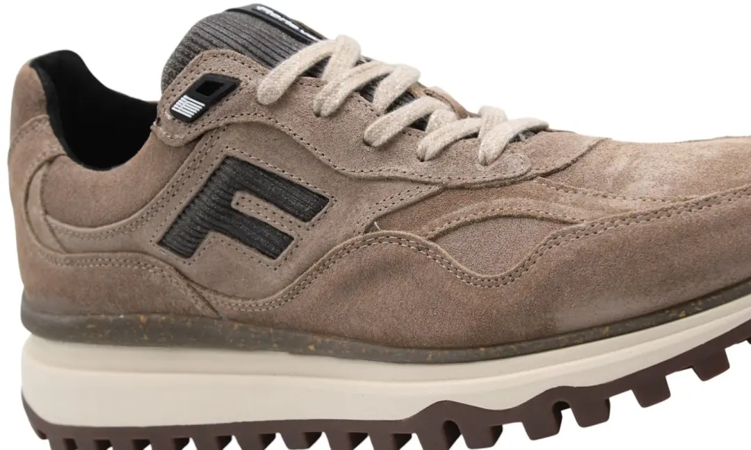 Floris van Bommel De Grippper Sneakers - Suède - Taupe - afbeelding 6 van 6