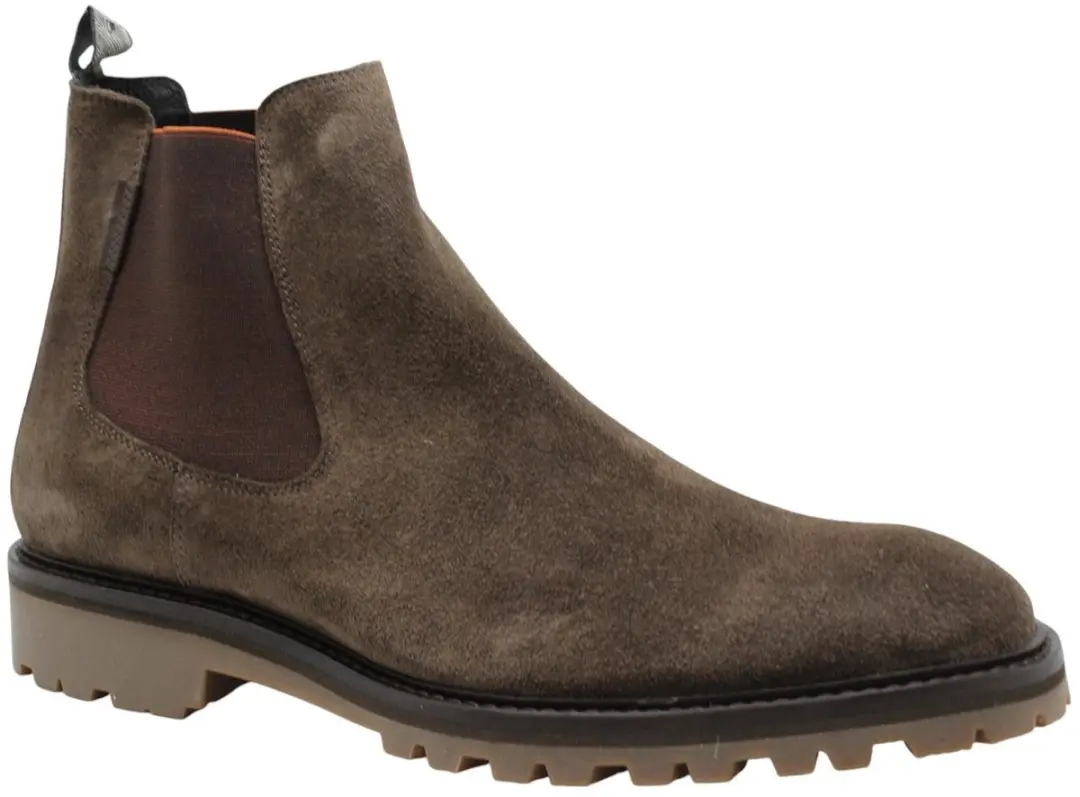 Floris van Bommel Sturdi Chelsea Boots Heren - Taupe - 44