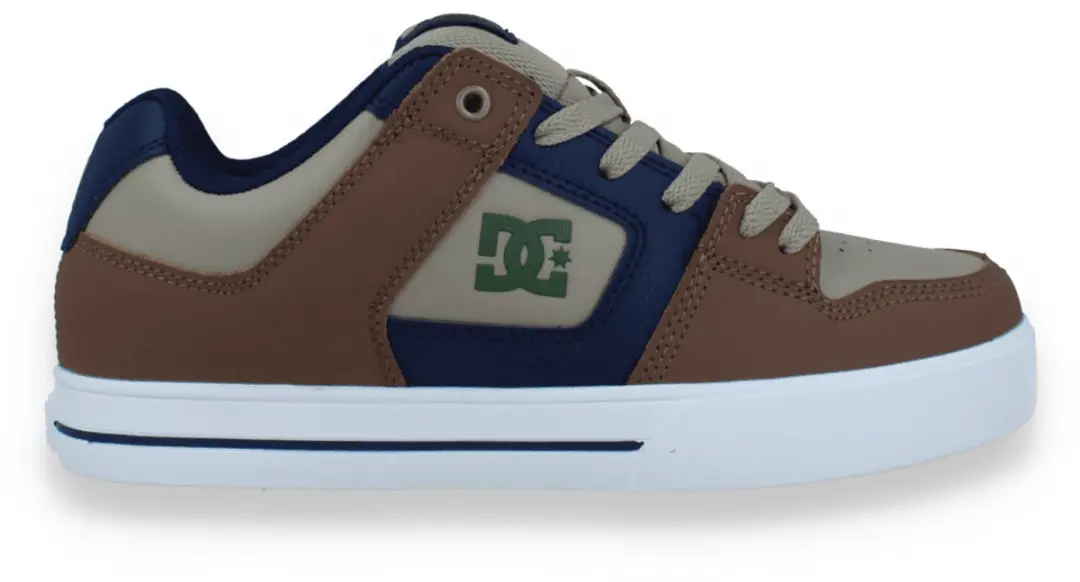 Dc Heren Sneaker Pure Brown/tan/navy