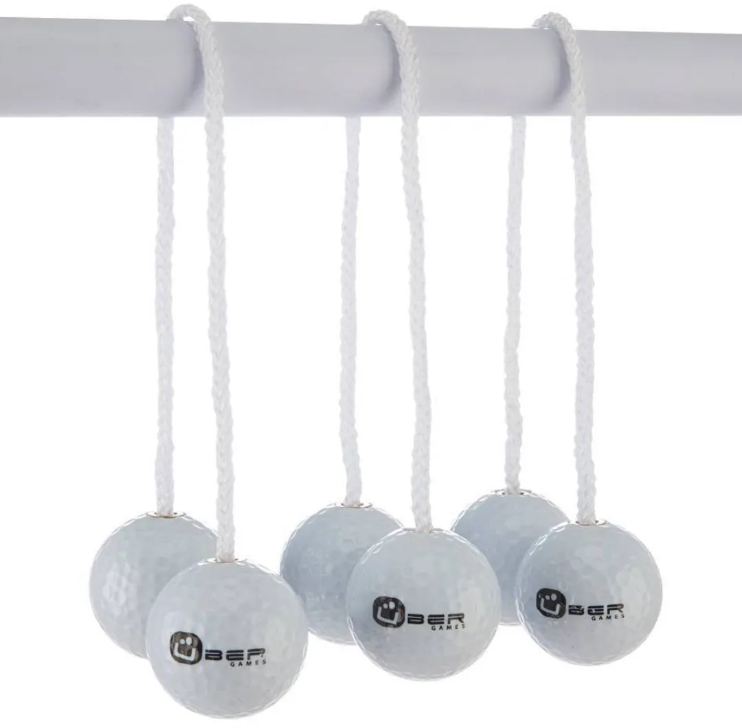 Ubergames Laddergolf Bolas Soft - 3x2 Stuks - Zwart