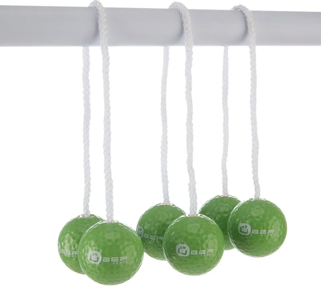 Ubergames Laddergolf Bolas Soft - 3x2 Stuks - Zwart