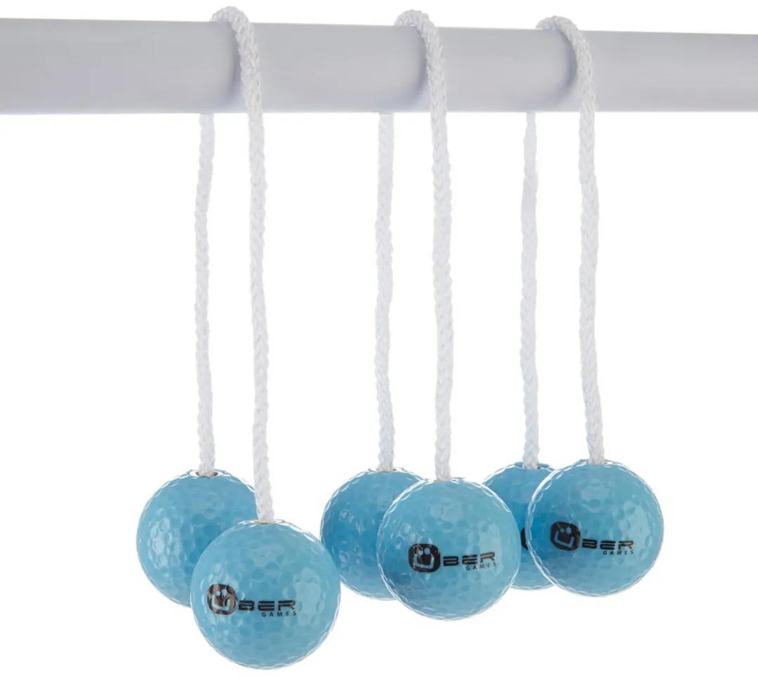 Ubergames Laddergolf Bolas Soft - 3x2 Stuks - Zwart