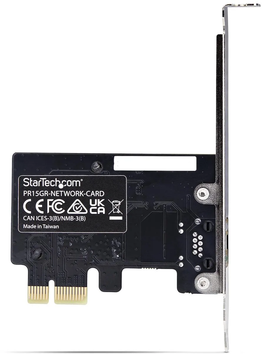 Startech PR15GR-NETWORK-CARD 5G PCIe Ethernet Adapter - Bicolore