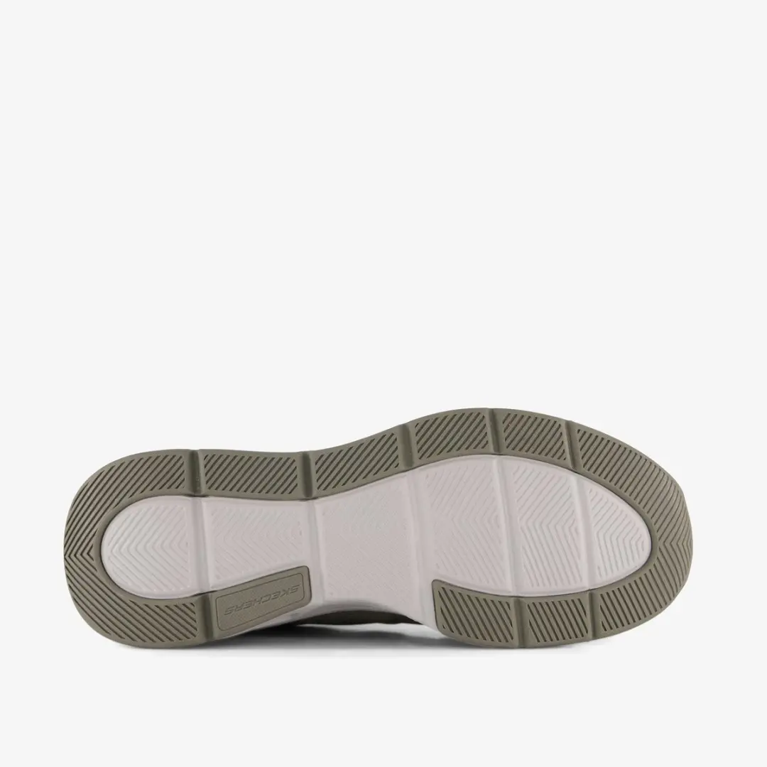 Skechers Slip-ins: BOBS Sport Squad heren sneakers groen - Maat 44 - Extra comfort - Memory Foam - afbeelding 3 van 6