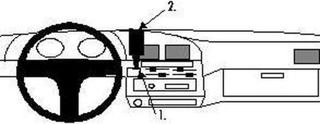 Brodit Proclip Center Mount 8522482