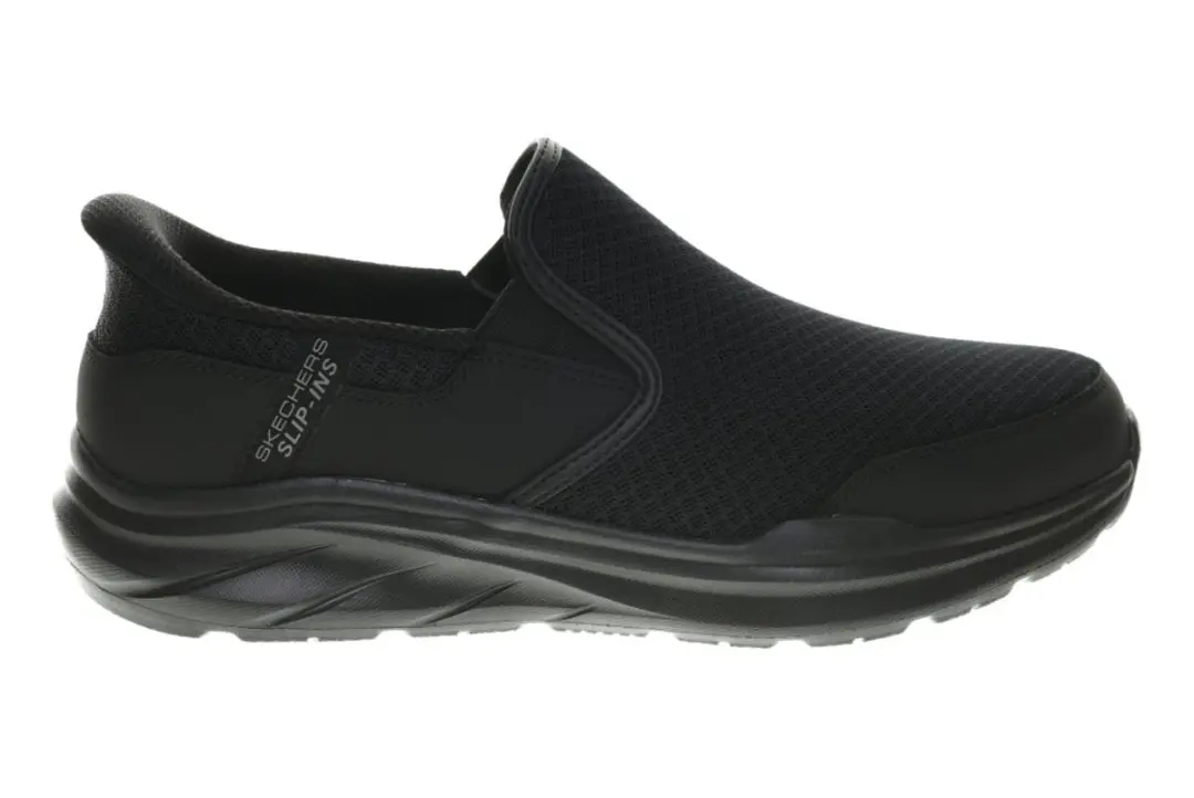 Zwarte Mocassin Heren Skechers Slipins maat 42