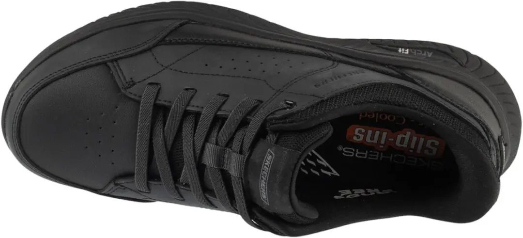 Skechers Arch Fit Crosser Felix Sneakers - Zwart - afbeelding 3 van 5