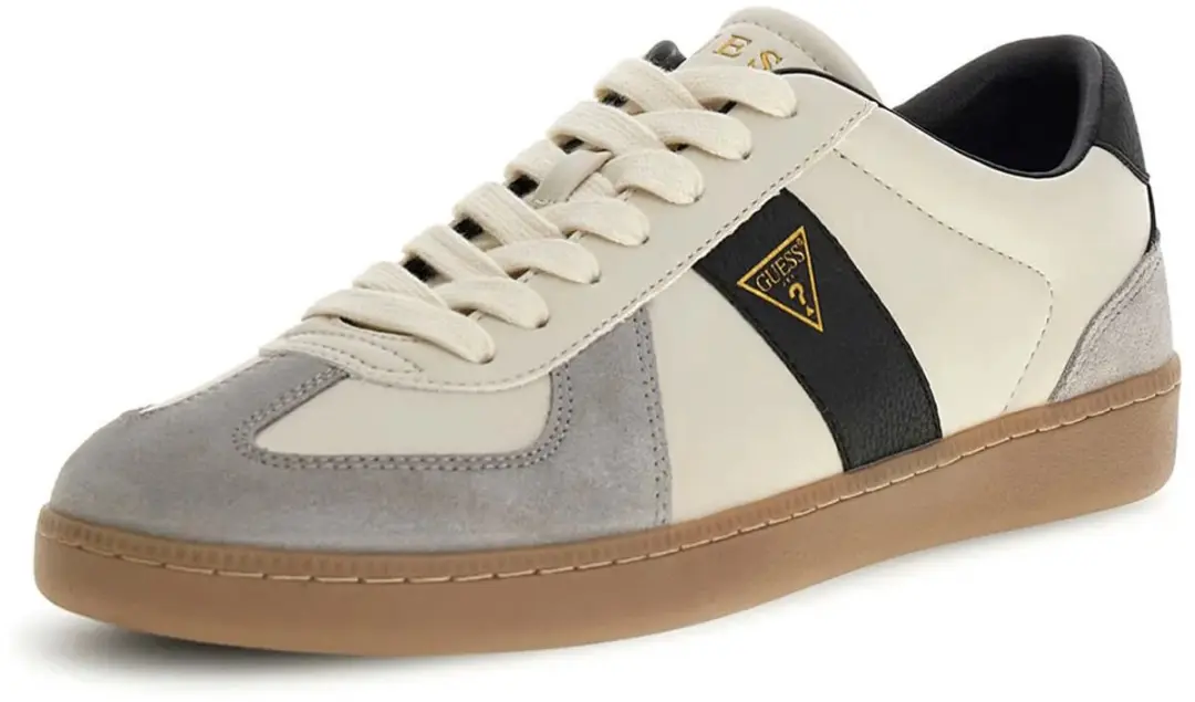 Guess Dravos Sneakers - Wit/Beige - 41 - afbeelding 2 van 4