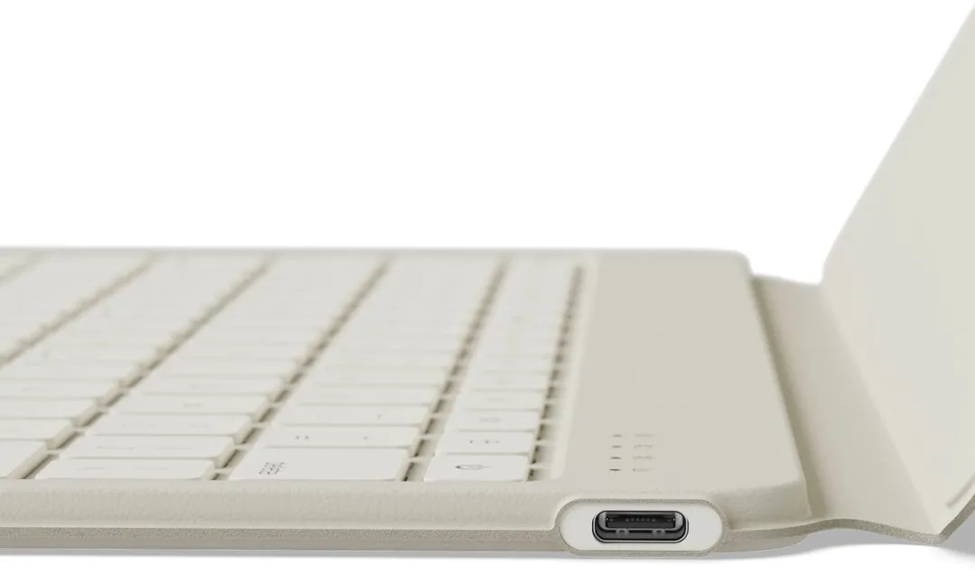 Satechi OntheGo ST-KOTGW-EN Draadloos Toetsenbord - Beige - afbeelding 6 van 6