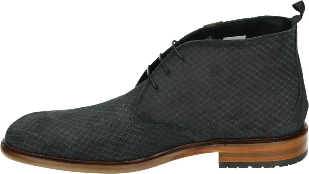 Floris van Bommel - DE NORMER 01.20 - Vrije tijd half-hoogHeren veterschoenHeren sneakers - Kleur: Zwart - Maat: 41.5 - afbeelding 6 van 6
