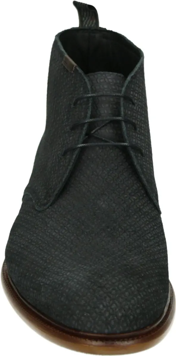 Floris van Bommel - DE NORMER 01.20 - Vrije tijd half-hoogHeren veterschoenHeren sneakers - Kleur: Zwart - Maat: 41.5 - afbeelding 5 van 6