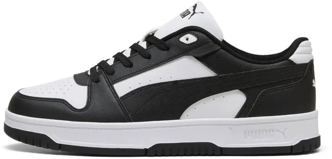 PUMA Rebound Slam Low Sneakers - Zwart/Wit - afbeelding 3 van 4