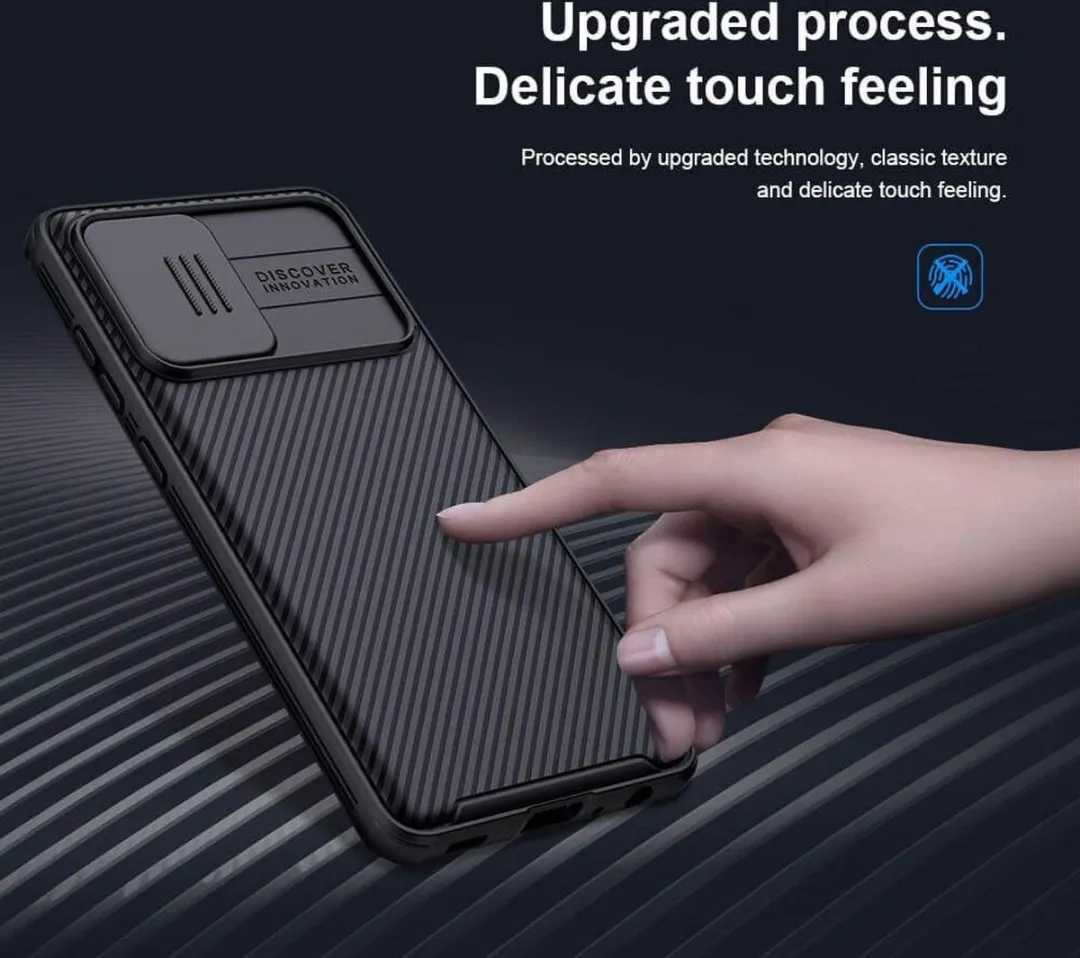 Nillkin CamShield Pro Hoesje Samsung Galaxy A72 5G - Zwart