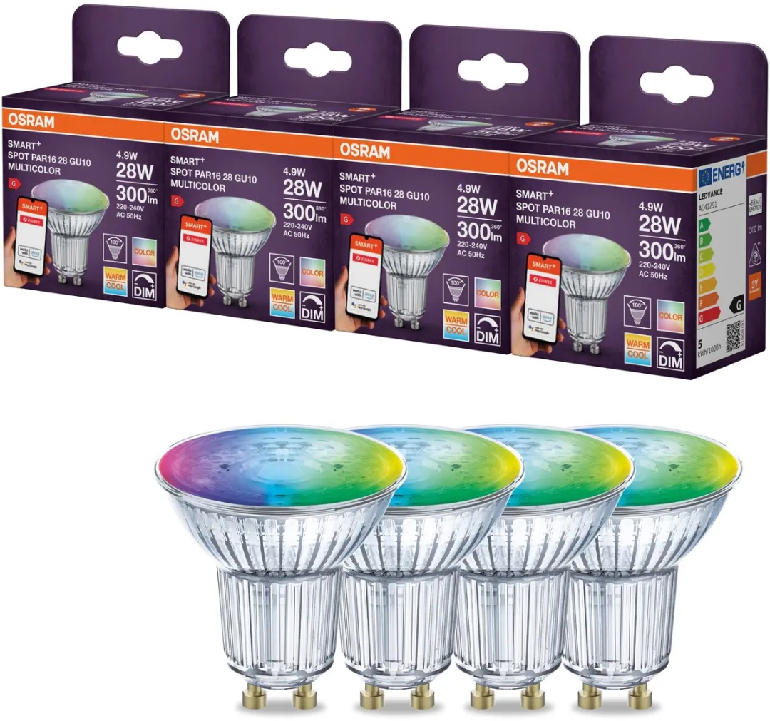 Osram Smart+ ZigBee PAR16 Spot 4,9W RGBW