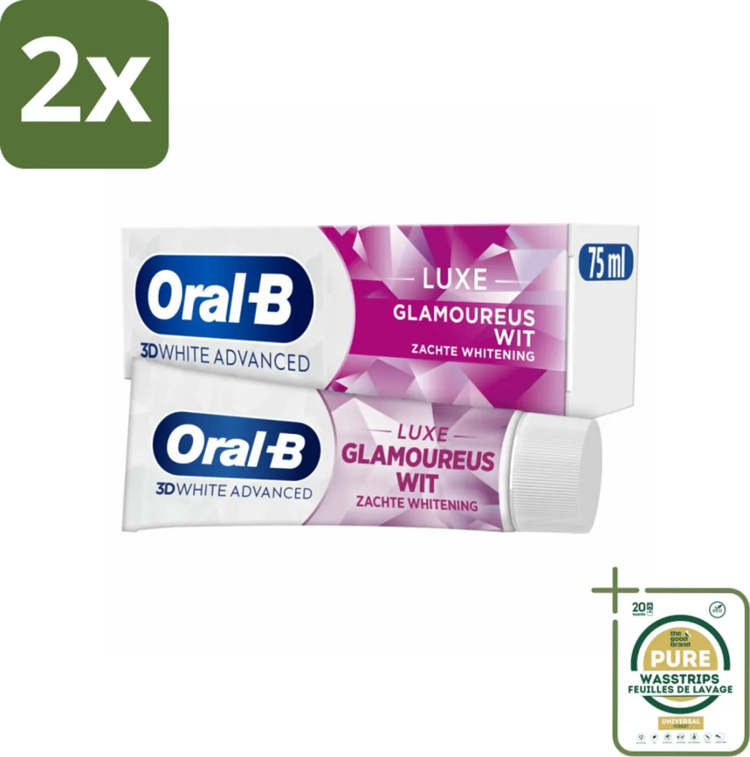 Oral-B 3D White Advanced Tandpasta Glamorous White 150ml