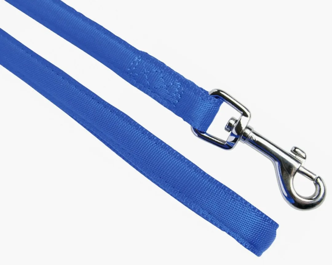 Zolux Hondenlijn Cushion Nylon 1.2m x 25mm - Blauw