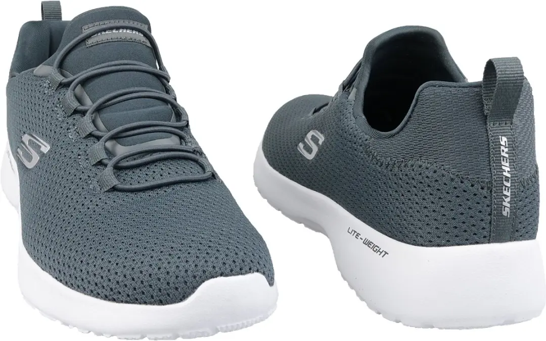 Skechers Dynamight Heren Trainingsschoenen - Grijs - 41.5 - afbeelding 5 van 5