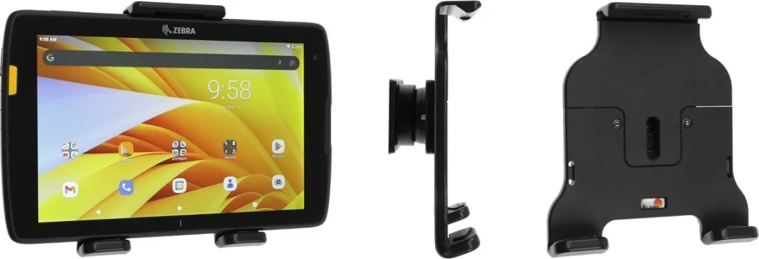 Brodit Universele Tablethouder 216336 - 120-135mm - Zwart