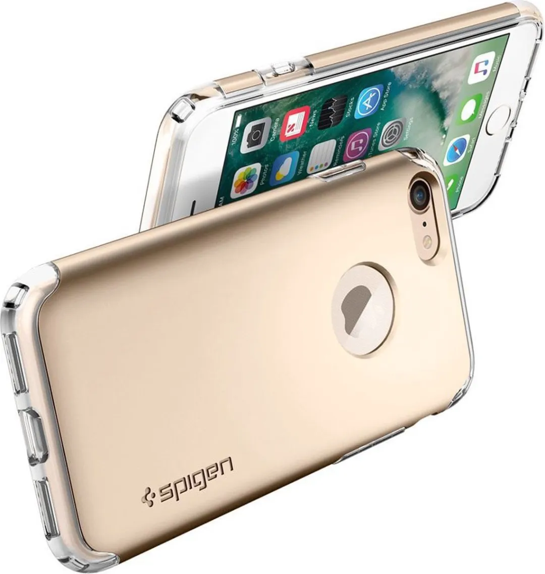Spigen Hybrid Armor Hoesje iPhone 7 - Goud