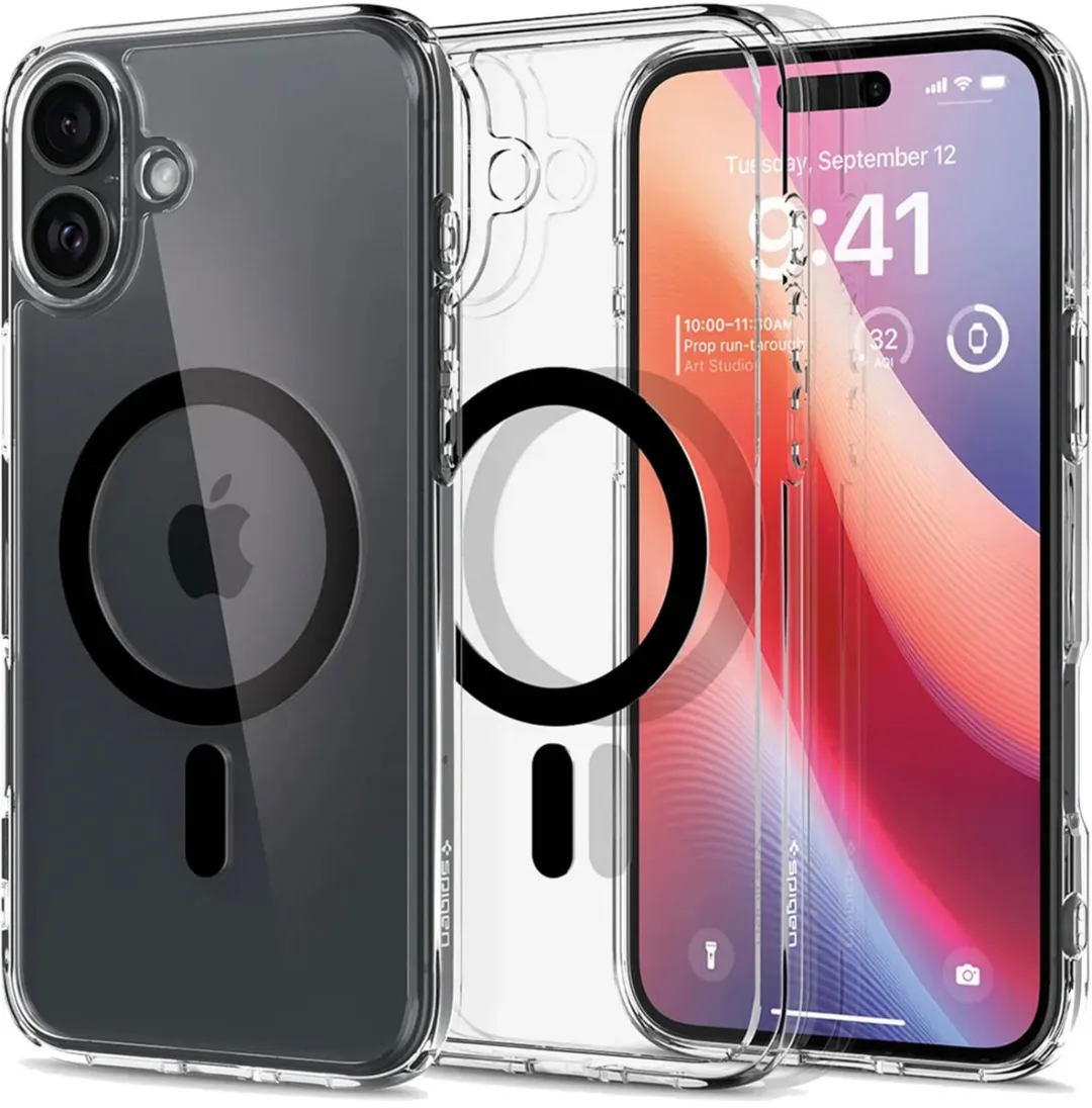 Spigen Ultra Hybrid MagSafe iPhone 16 Hoesje - 12160 - Transparant