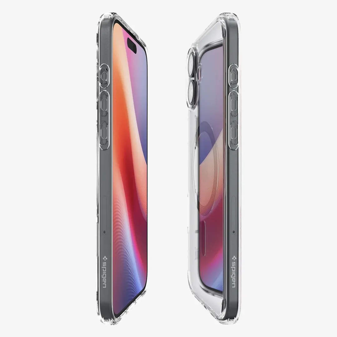 Spigen Ultra Hybrid MagSafe iPhone 16 Hoesje - 12160 - Transparant