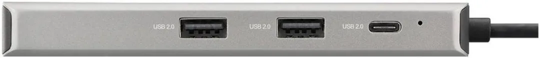 Renkforce RF-6428614 USB-C Dockingstation - Zilver