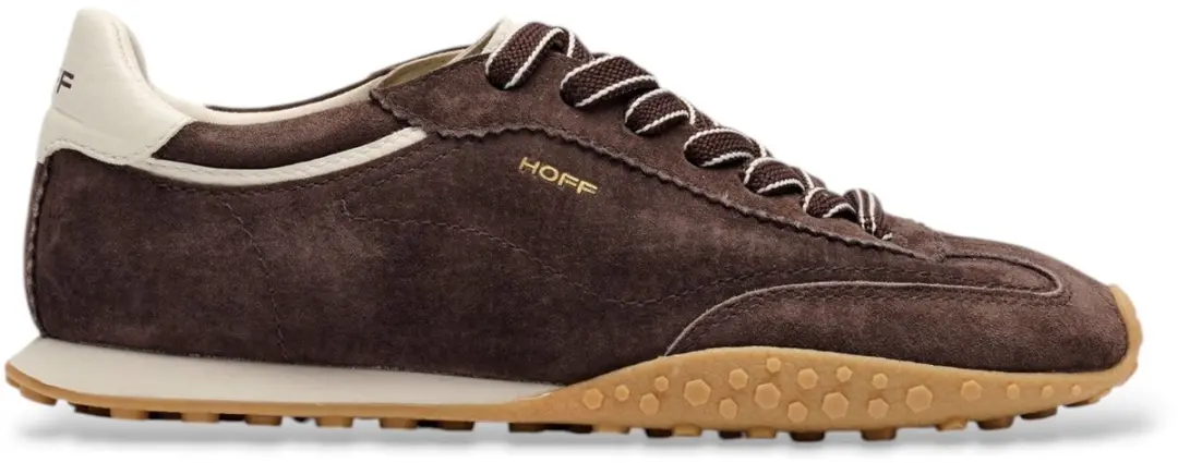 HOFF Bridge Fl Leren Sneakers donkerbruin