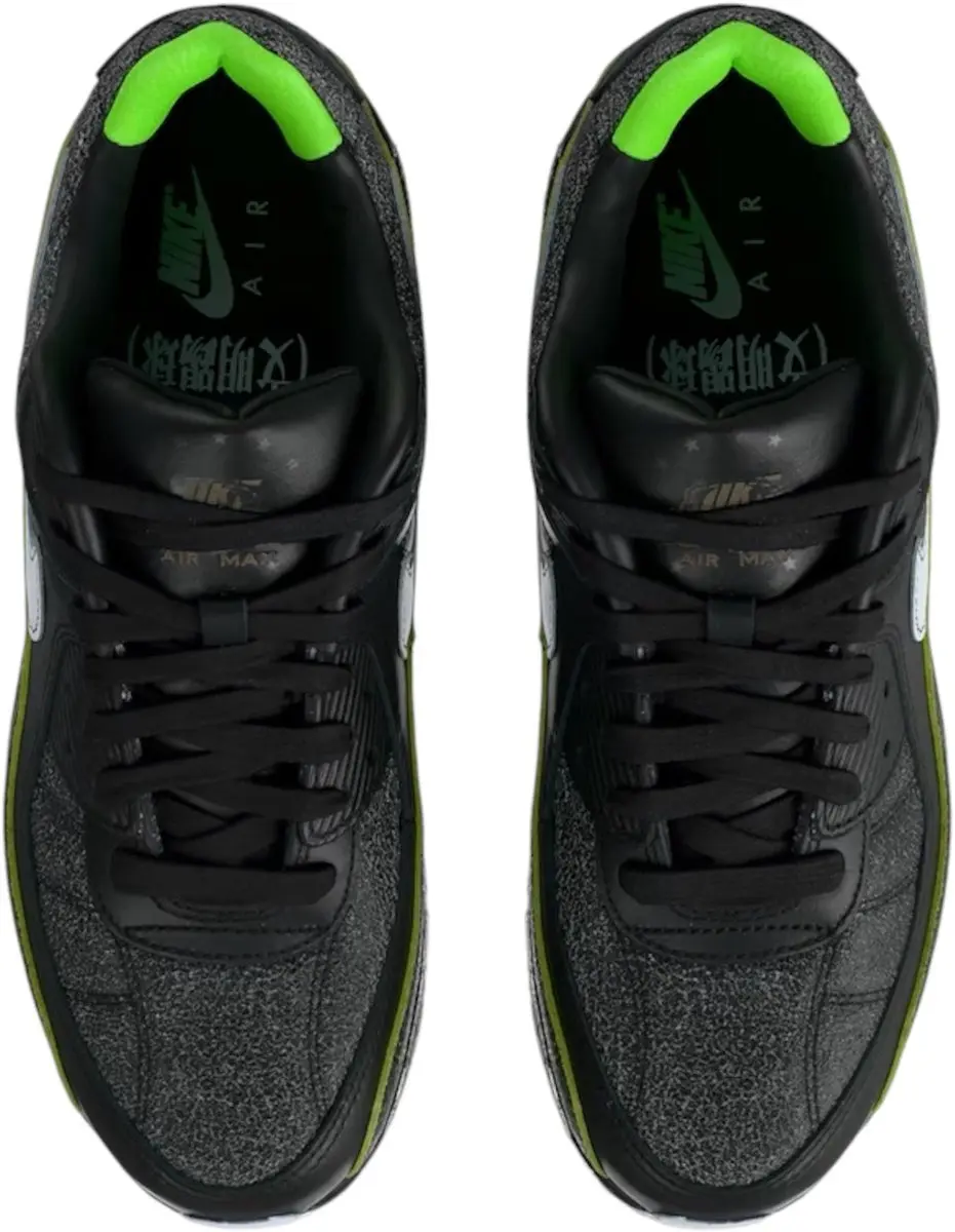 Nike Air Max 90 Tiempo Sneakers - Zwart/Wit - afbeelding 3 van 6
