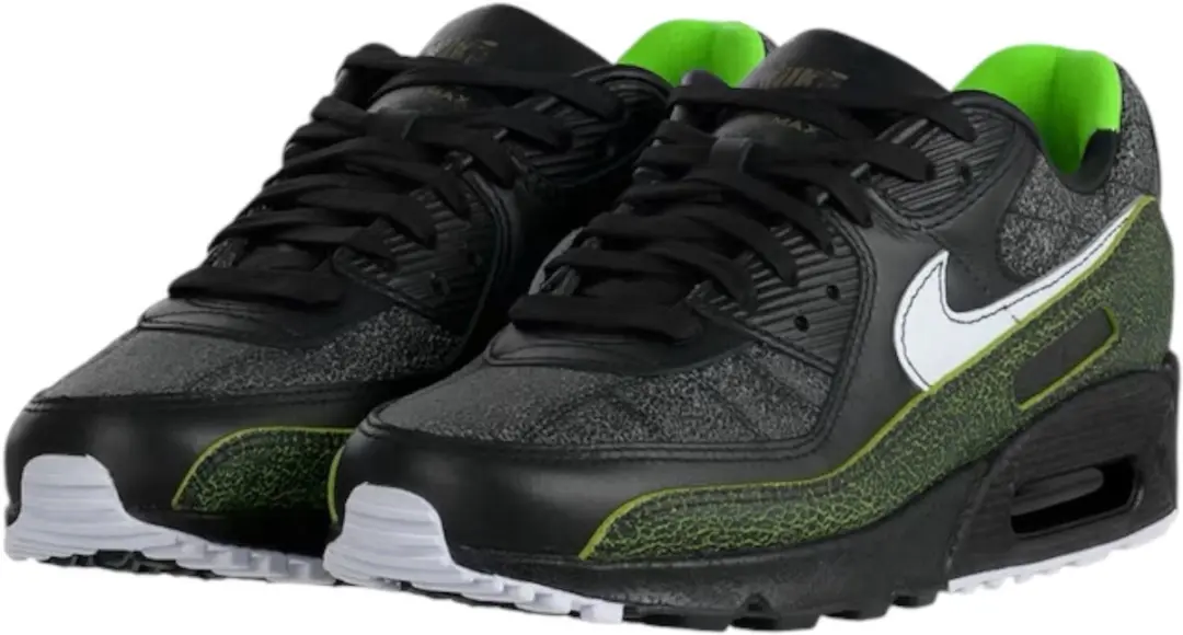 Nike Air Max 90 Tiempo Sneakers - Zwart/Wit - afbeelding 6 van 6