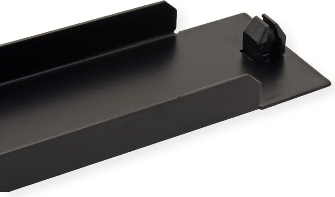 Value 19" Blindplaat snap-in 1 HE - Zwart