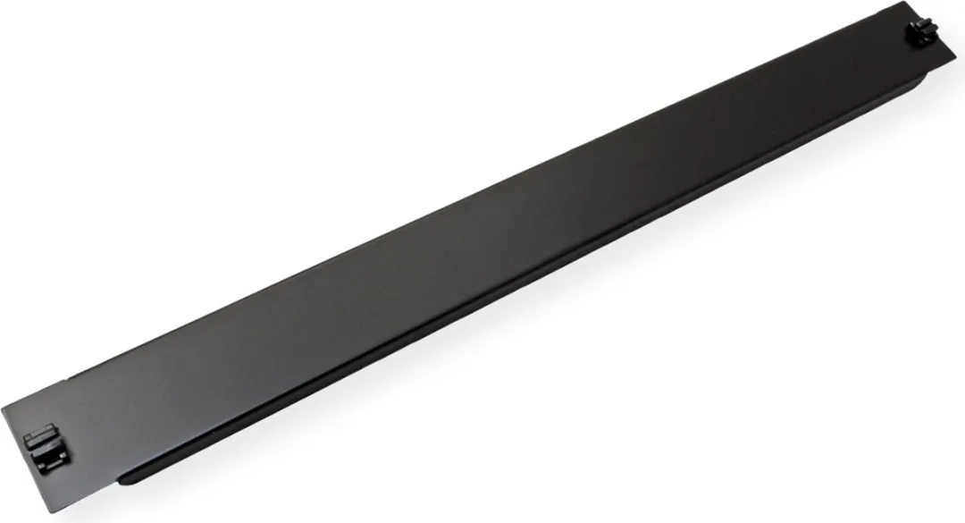 Value 19" Blindplaat snap-in 1 HE - Zwart