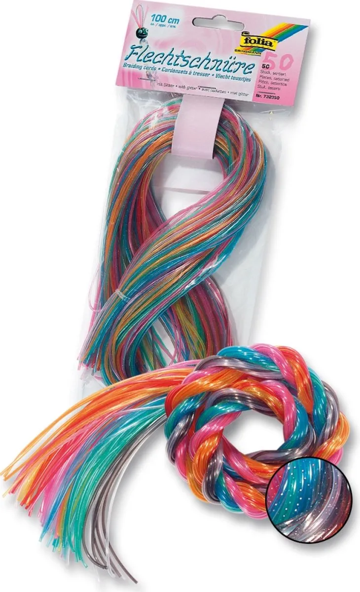 Folia Scoubidous Glitter