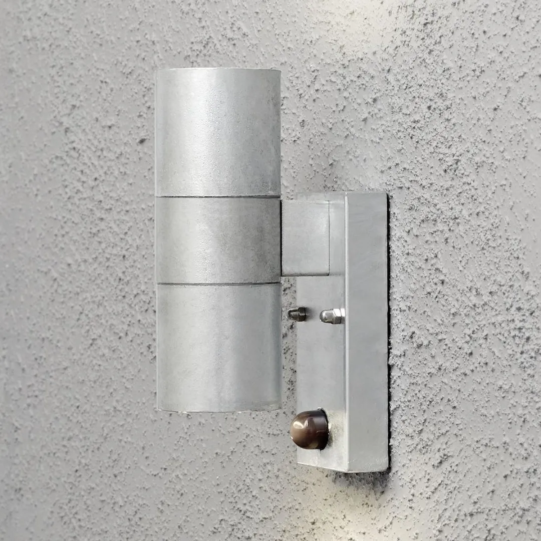 Konstsmide Modena Wandspot Twin 23cm - GU10 - 2x70W - Zink