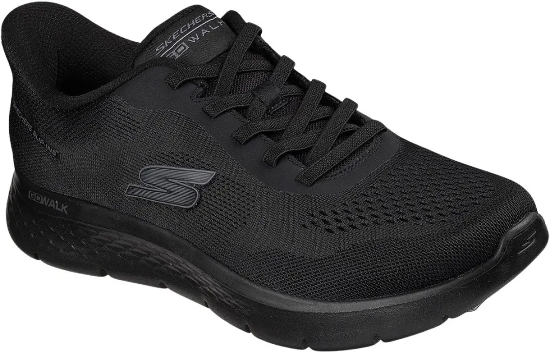 Skechers Go Walk Flex Master Heren Sneakers - Zwart - afbeelding 5 van 6