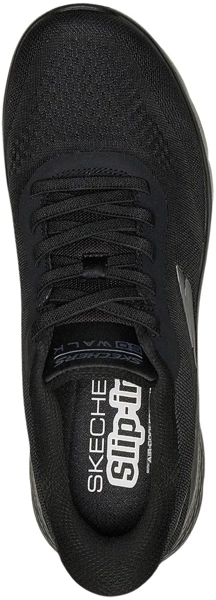 Skechers Go Walk Flex Master Heren Sneakers - Zwart - afbeelding 3 van 6