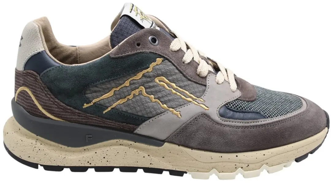 Floris van Bommel De Treener 06.10 Heren Sneakers - Grijs - afbeelding 6 van 6