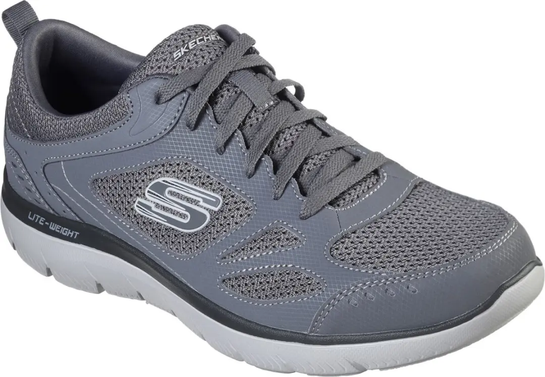 Skechers Summits South Rim Heren Sneakers - Grijs - afbeelding 2 van 6