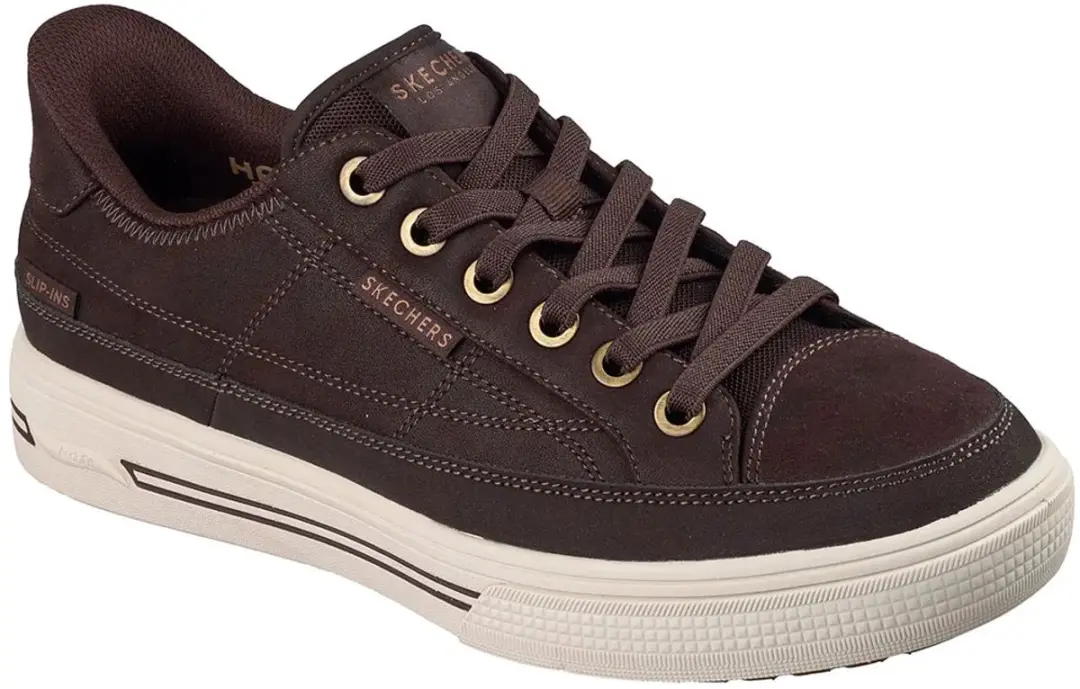 Skechers ARCH FIT ARCADE Heren Sneakers - Chocolate - afbeelding 3 van 6