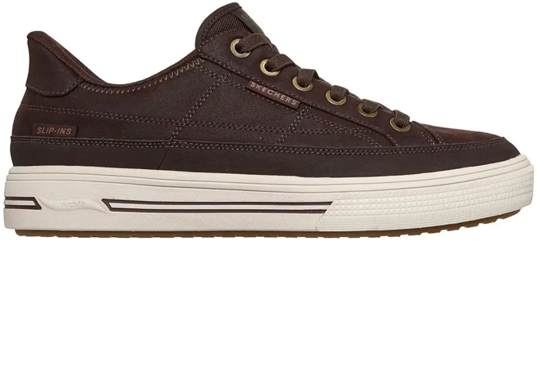 Skechers ARCH FIT ARCADE Heren Sneakers - Chocolate - afbeelding 2 van 6