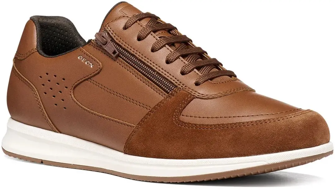 Geox Avery Heren Sneakers - Bruin - EU 43 - afbeelding 3 van 6