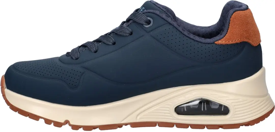 Skechers Uno Gen Jongens Sneaker - Donkerblauw - Maat 39 - afbeelding 4 van 6