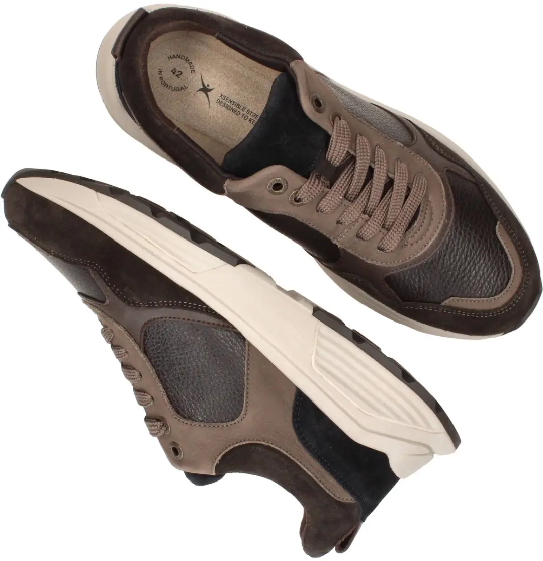 Xsensible Rialto Sneakers Heren - Grijs - Maat 44 - afbeelding 3 van 6
