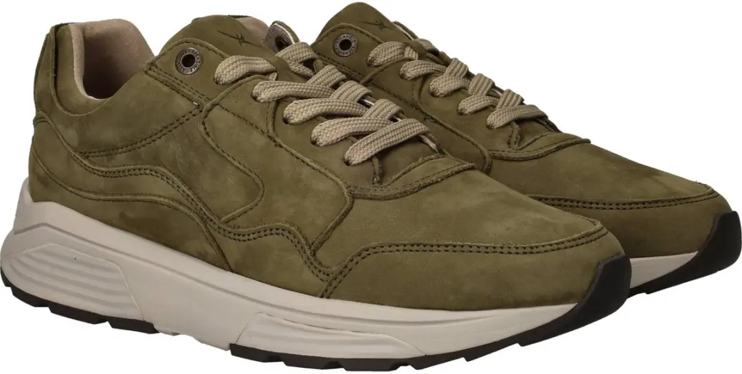 Xsensible Golden Gate Heren Sneakers - Groen - afbeelding 4 van 6