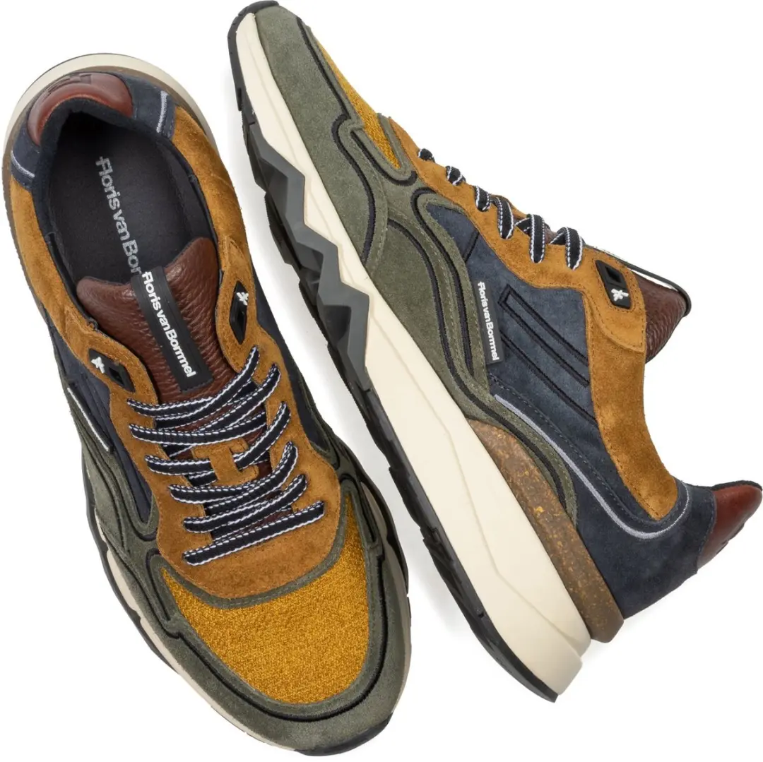Floris van Bommel De Zager Sneakers SFM-10198 - Multi - afbeelding 3 van 6