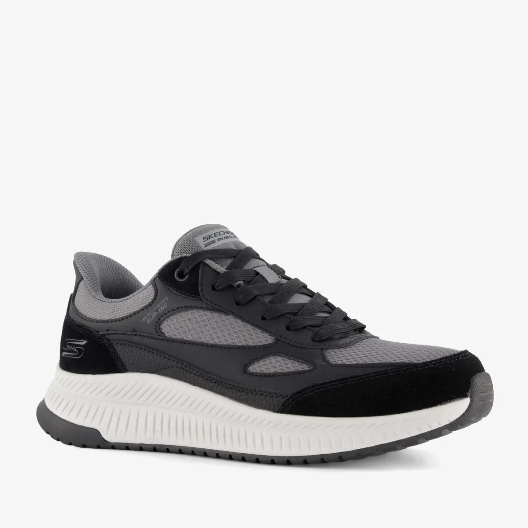 Skechers Slip-ins: BOBS Squad 4 heren sneakers zwart