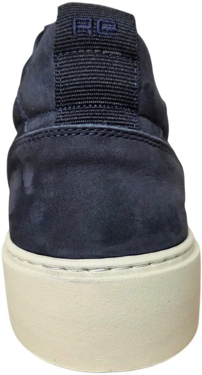 Rehab Oliver Mid Suede Sneakers - Donker Blauw - 43 - afbeelding 2 van 4