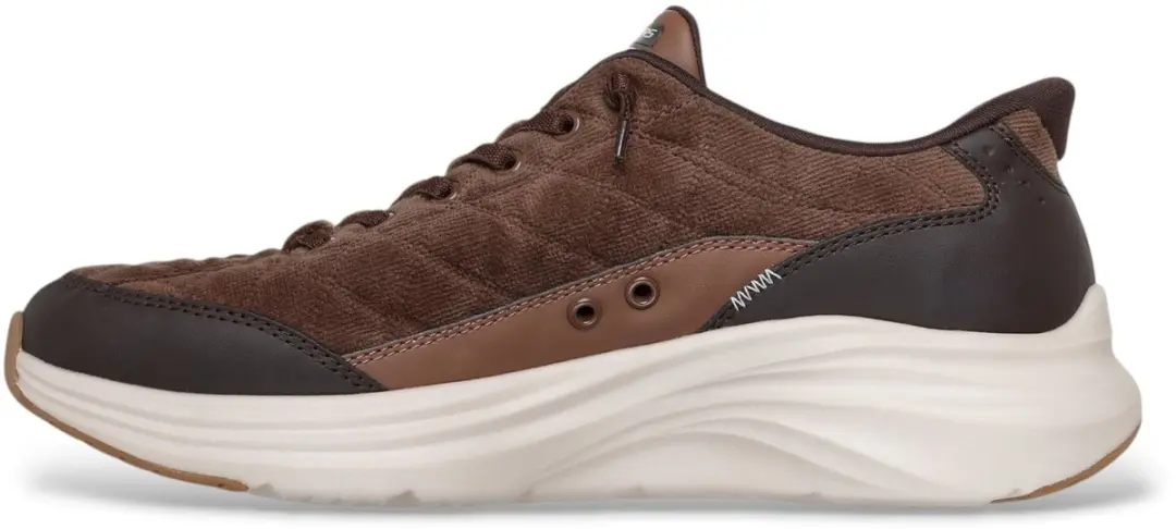 Skechers Contour Foam Cordelux Heren Instappers - Bruin - afbeelding 6 van 6