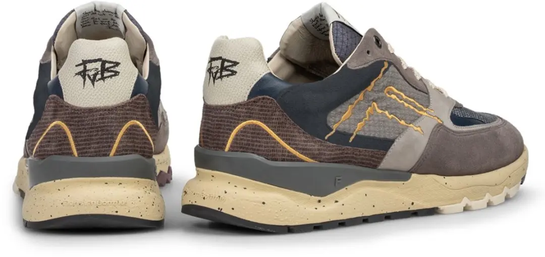 Floris van Bommel De Treener 06.10 Sneakers - Grijs - afbeelding 3 van 6