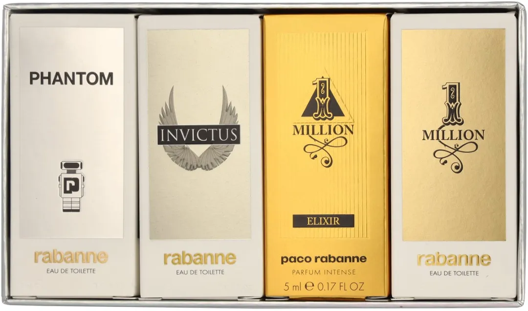 Paco Rabanne Travel Retail Exclusive Giftset - 1 Million & Invictus & Phantom EDT